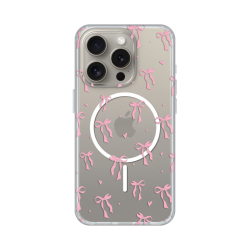 Futrola print Magsafe za iPhone 16 Pro Cute Bows.