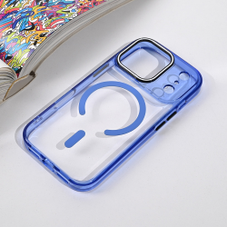 Futrola Magsafe Color Pop za iPhone 17 Pro plava.