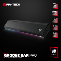 Bluetooth zvucnik Fantech GROOVE BAR PRO BS 162 crni.