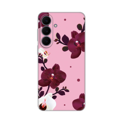 Silikonska futrola print Skin za Samsung S731B Galaxy S25 Fe Pink Orchid.