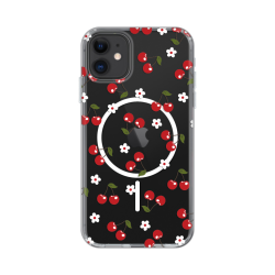 Futrola print Magsafe za iPhone 11 6.1 Cute Cherries.