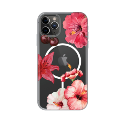 Futrola print Magsafe za iPhone 11 Pro Hibiscus.