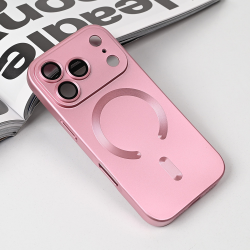 Futrola Magsafe Chrome za iPhone 17 Pro roze.