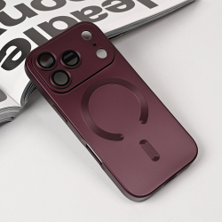 Futrola Magsafe Chrome za iPhone 17 Pro bordo.