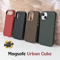 Futrola Magsafe Urban Cube za iPhone 16 Pro crna.