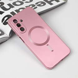 Futrola Magsafe Chrome za Samsung A175 Galaxy A17 roze.