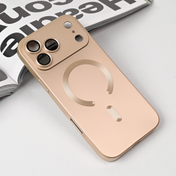 Futrola Magsafe Chrome za iPhone 17 Pro Max 6.9 zlatna.