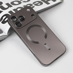 Futrola Magsafe Chrome za iPhone 17 Pro Max 6.9 siva.
