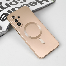 Futrola Magsafe Chrome za Samsung A175 Galaxy A17 zlatna.