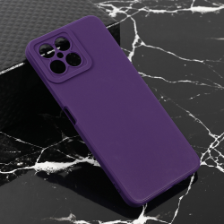 Futrola Teracell Giulietta za Huawei Honor X8 mat tamno ljubicasta.