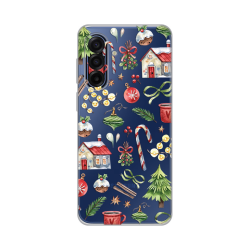 Silikonska futrola print Skin za Samsung A175 Galaxy A17 Winter Spirit.