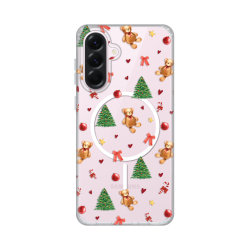 Futrola print Magsafe za Samsung A566 Galaxy A56 Merry Bear.