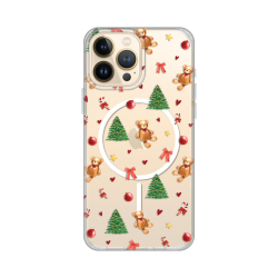 Futrola print Magsafe za iPhone 13 Pro Max 6.7 Merry Bear.