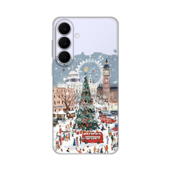 Silikonska futrola print Skin za Samsung S731B Galaxy S25 Fe Christmas Town.