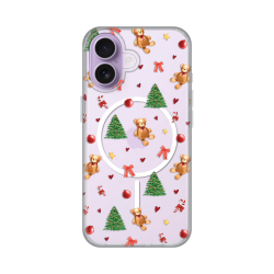 Futrola print Magsafe za iPhone 17 Merry Bear.