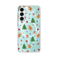 Futrola print Magsafe za Samsung A165F Galaxy A16 Merry Bear.