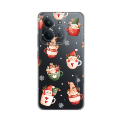 Silikonska futrola print za Xiaomi Redmi 15C 4G Ho Ho Ho.