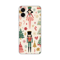 Silikonska futrola print za Samsung A075F Galaxy A07 Vintage Christmas.