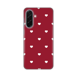 Silikonska futrola print Skin za Samsung A366 Galaxy A36 5G Burgundy Hearts.