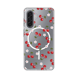 Futrola print Magsafe za Samsung A175 Galaxy A17 Cute Cherries.
