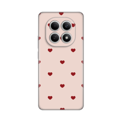 Silikonska futrola print za Xiaomi Redmi Note 15 5G Beige Hearts.