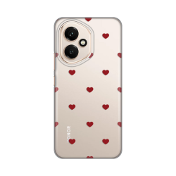 Silikonska futrola print za Huawei Honor 400 Red Hearts.