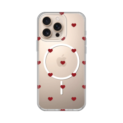 Futrola print Magsafe za iPhone 16 Pro Max 6.9 Red Hearts.