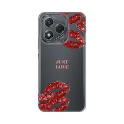 Silikonska futrola print Skin za Huawei Honor 400 Lite Just Love Pink.