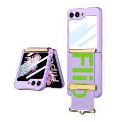 Futrola STRAP CASE za Samsung F741B/F761B Galaxy Z Flip 6 5G/Z Flip 7 FE 5G ljubicasta (GKK case) (MS).