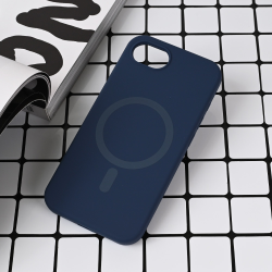 Futrola Magsafe Pure color za iPhone 16e tamno plava.