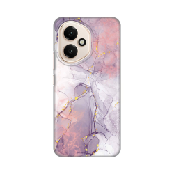 Silikonska futrola print za Huawei Honor 400 Lite Pink Marble.
