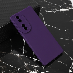 Futrola Teracell Giulietta za Huawei Honor 70 mat tamno ljubicasta.