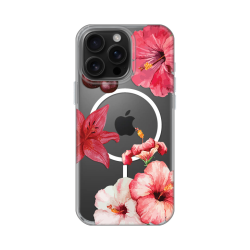 Futrola print Magsafe za iPhone 16 Pro Max 6.9 Hibiscus.