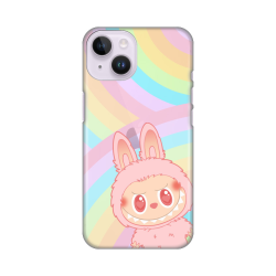 Silikonska futrola print Skin za iPhone 14 La Bubu Rainbow.