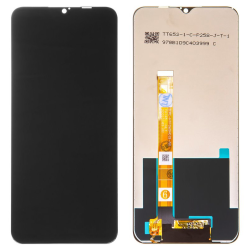 LCD Displej / ekran za Realme C3 + touchscreen Black HQ.