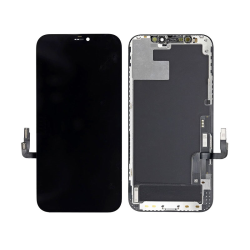 LCD Displej / ekran za Iphone 12/12 Pro + touchscreen Black (Flexible OLED) CSOT.