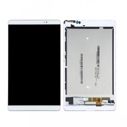 LCD Displej / ekran za Huawei MediaPad M2 M2-801L 8"+touch screen crni+frame beli.