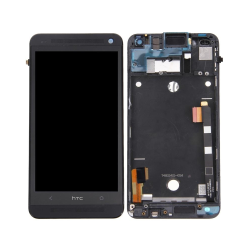 LCD Displej / ekran za HTC ONE/M7+touch screen+frame crni.