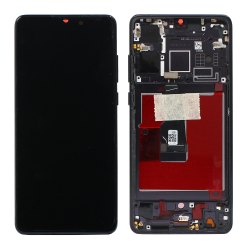 LCD Displej / ekran za Huawei P30 +touch screen crni OLED+frame crni.