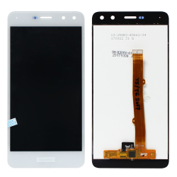 LCD Displej / ekran za Huawei Y5 2017/Y6 2017+touch screen beli SPO (LT) repariran.