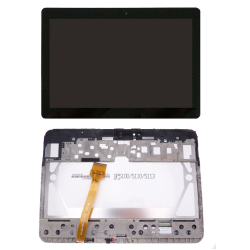 LCD Displej / ekran za Samsung P5100/Galaxy Tab 2 10.1+touch screen crni+frame Service Pack ORG/GH97-13538B.