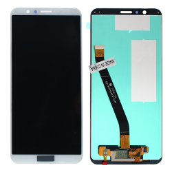 LCD Displej / ekran za Huawei Honor 7X+touch screen beli.