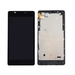 LCD Displej / ekran za Microsoft Lumia 540+touch screen crni+frame.