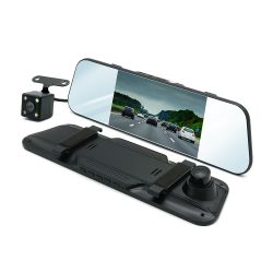 Auto kamera L1031 dual lens za retrovizor + rikverc kamera (MS).