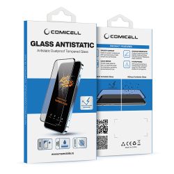 Staklena folija glass ANTISTATIC za iPhone 15 Plus crna (MS).