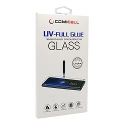 Staklena folija glass 3D MINI UV-FULL GLUE za Samsung N975F Galaxy Note 10 Plus zakrivljena providna (bez UV lampe) (MS).