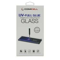 Staklena folija glass 3D MINI FULL GLUE UV za Motorola Edge 40 zakrivljena crna (sa UV lampom) (MS).