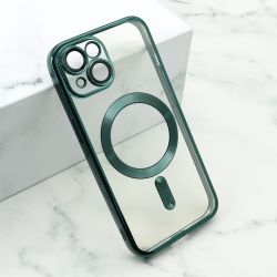 Futrola CAMERA PROTECT MagSafe za iPhone 15 zelena (MS).