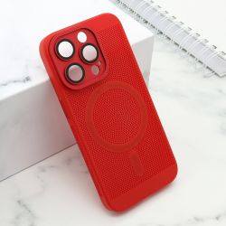 Futrola BREATH MagSafe za iPhone 14 Pro (6.1) crvena (MS).