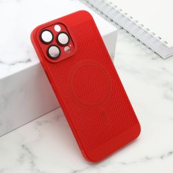 Futrola BREATH MagSafe za iPhone 13 Pro Max (6.7) crvena (MS).
